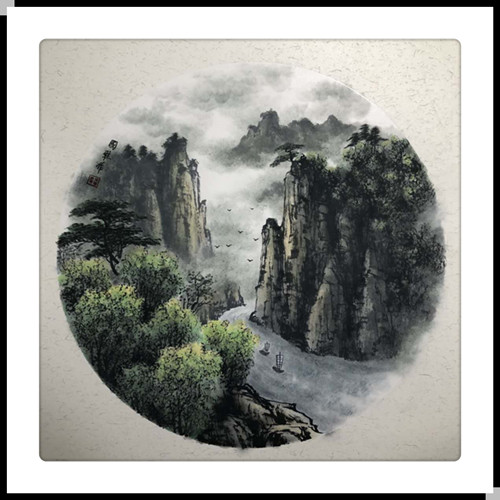 徐国维作品欣赏国宾礼特供画家.2018两会重点推荐艺术家.