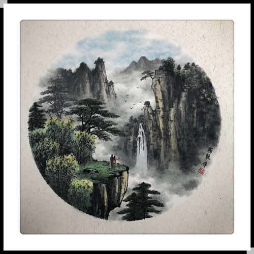 徐国维作品欣赏国宾礼特供画家.2018两会重点推荐艺术家.