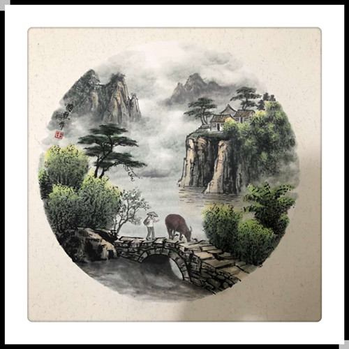 徐国维作品欣赏国宾礼特供画家.2018两会重点推荐艺术家.